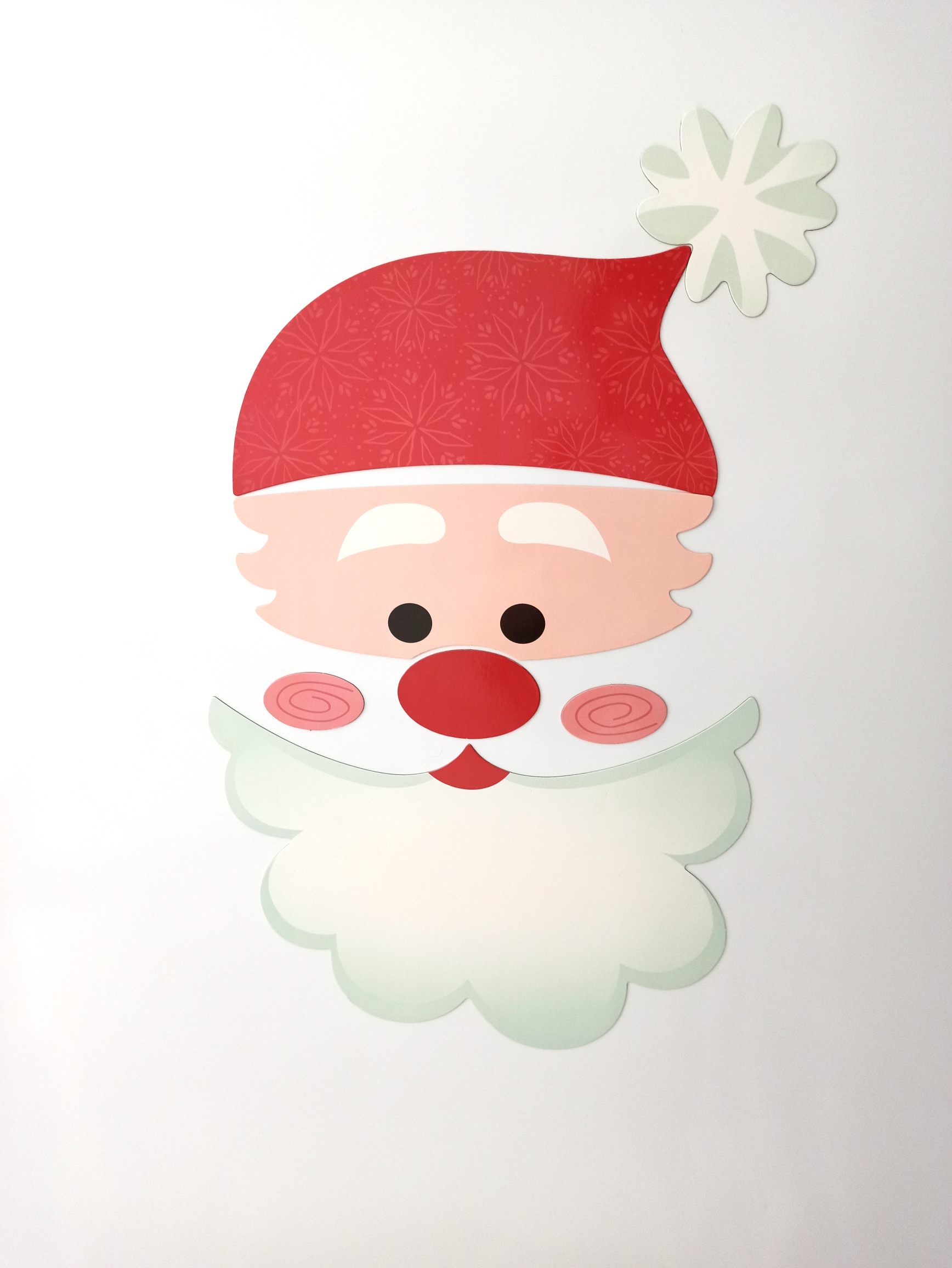 Набор декоративных магнитов 7шт (ДЕД МОРОЗ)