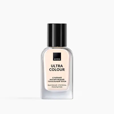 Стойкий матирующий тональный крем Ultra Colour, 35 мл