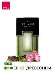 Туалетная вода Black Suede Real для него, 75 мл