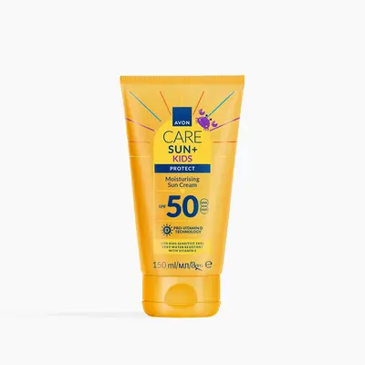 Водостойкий детский солнцезащитный крем SPF 50, 150 мл
