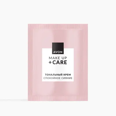 Тональный крем «Спокойное сияние» Make up + Care – пробный образец, 2 мл
