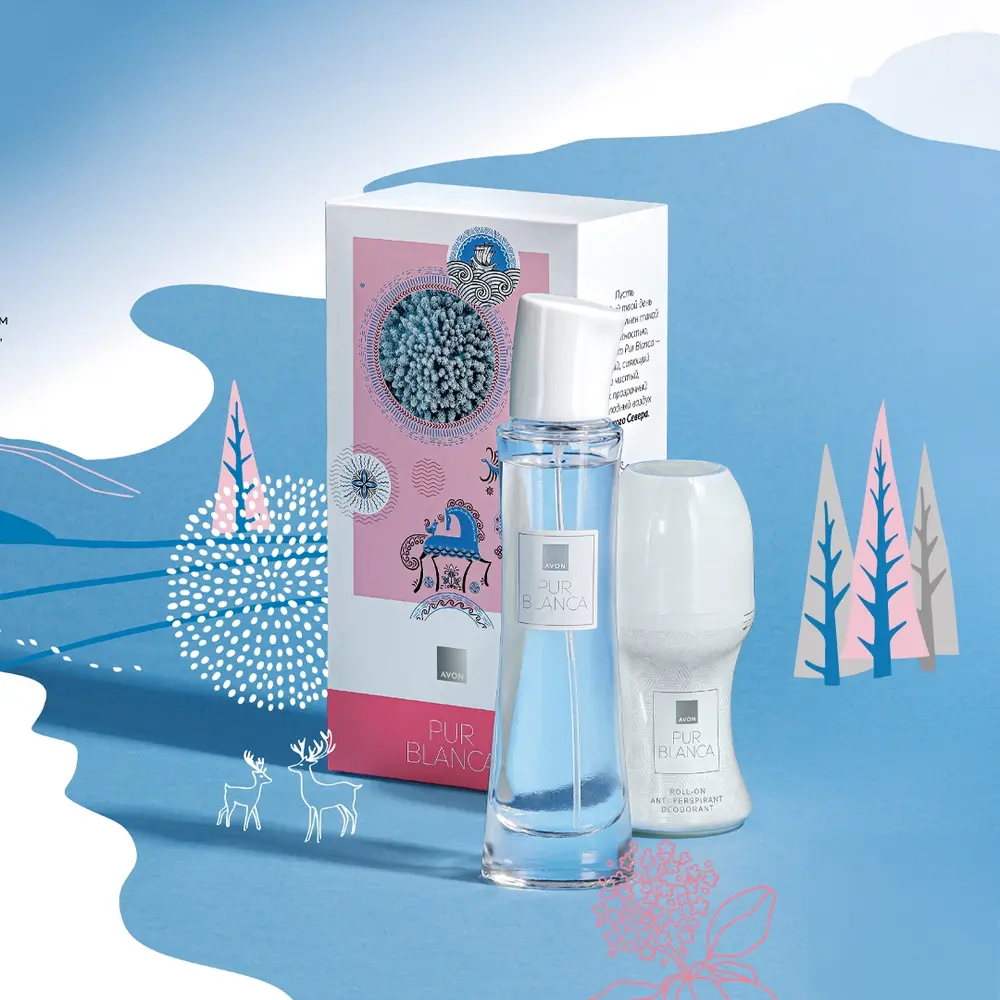 набор pur blanca для нее