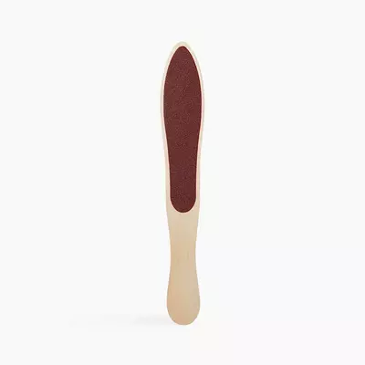 Пилка-шлифовка для стоп Карельская береза, абразивная бумага. 26,6х5,3 см., 45 г