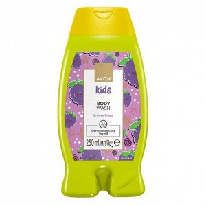 Детский гель для душа/пена для ванн «Озорной виноград», 250 мл